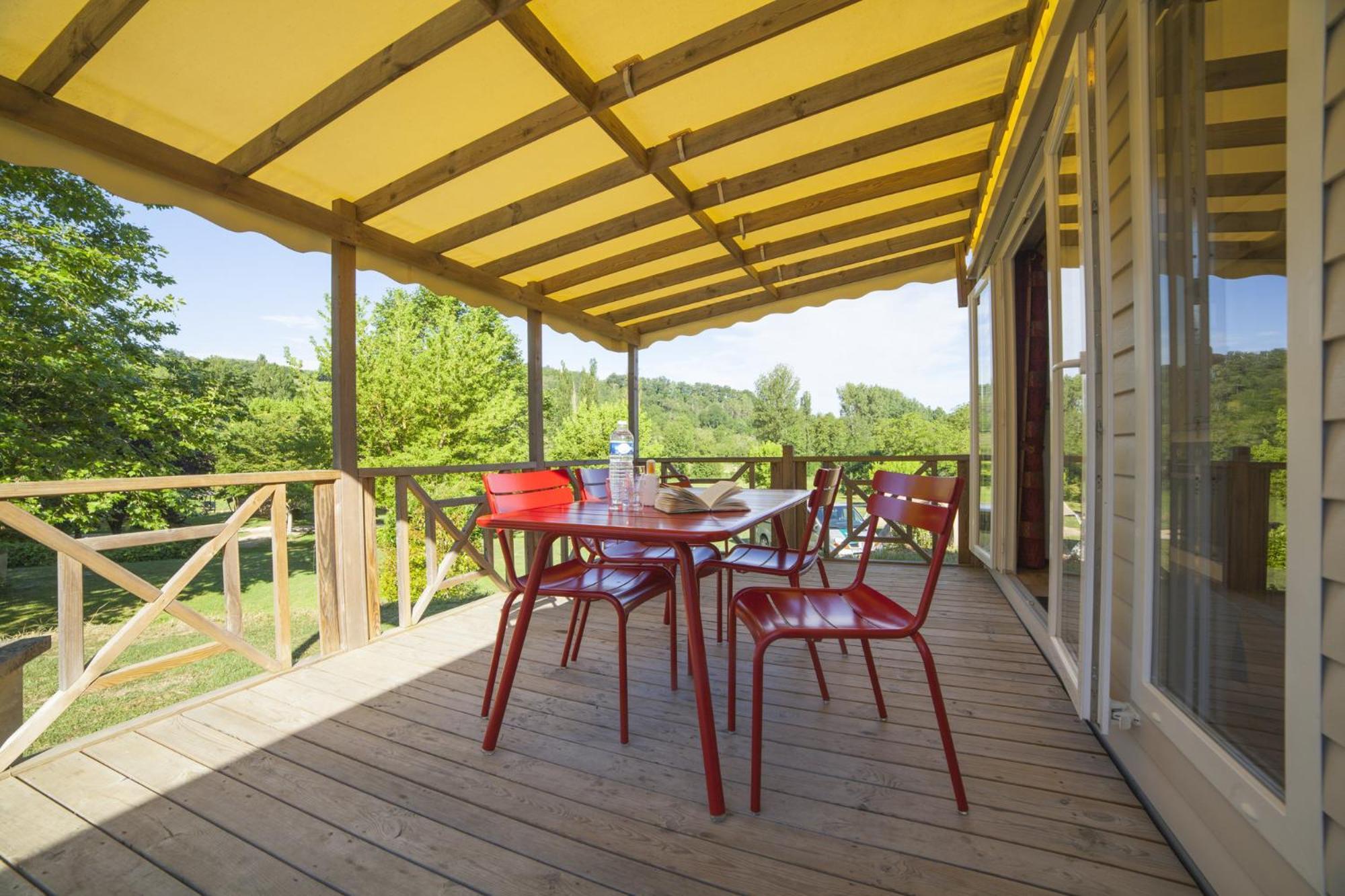 Camping Rcn Le Moulin De La Pique Belvès Camera foto